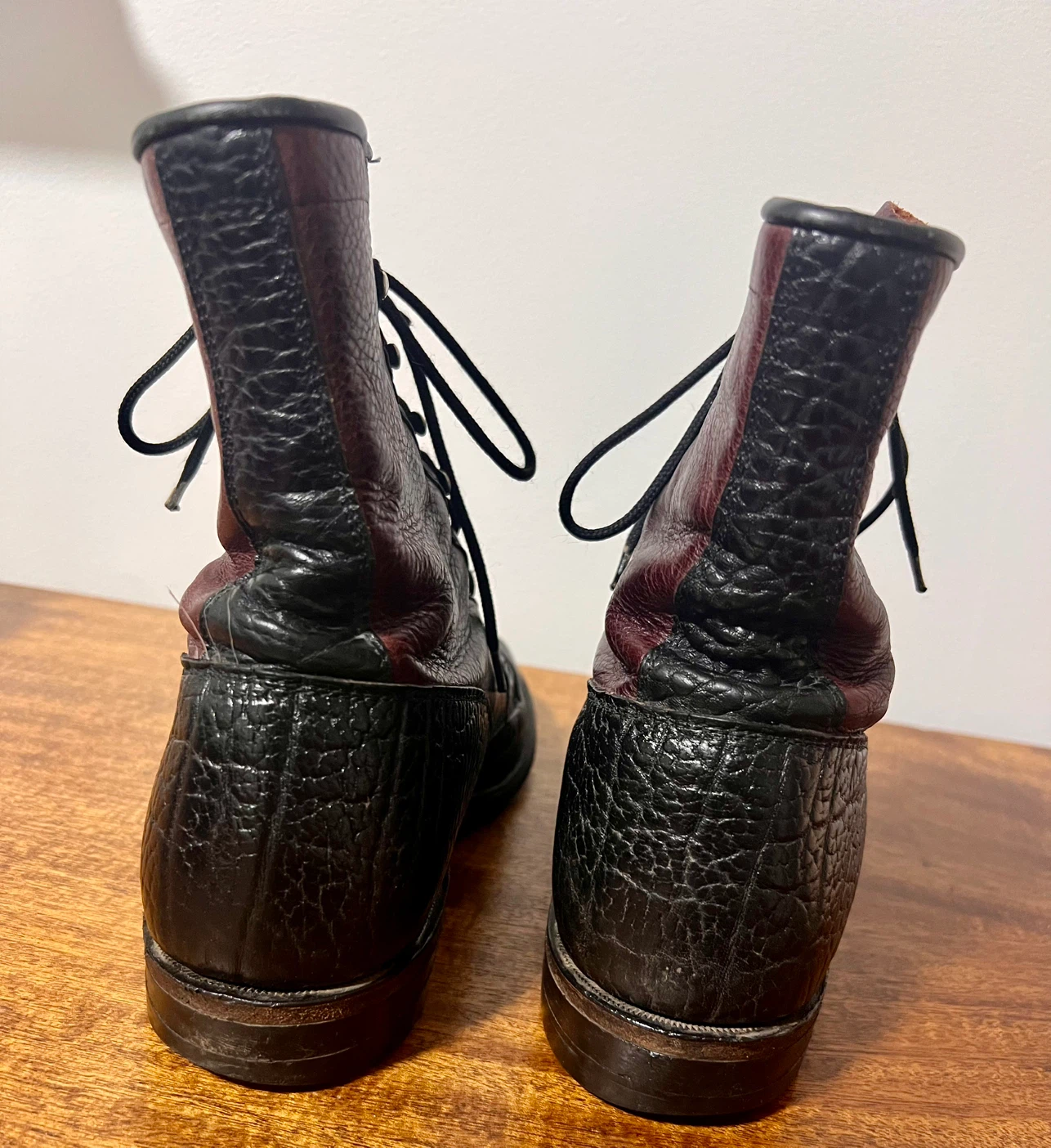 Women's Leather Lace-Up Ropers/Boots - photo 3