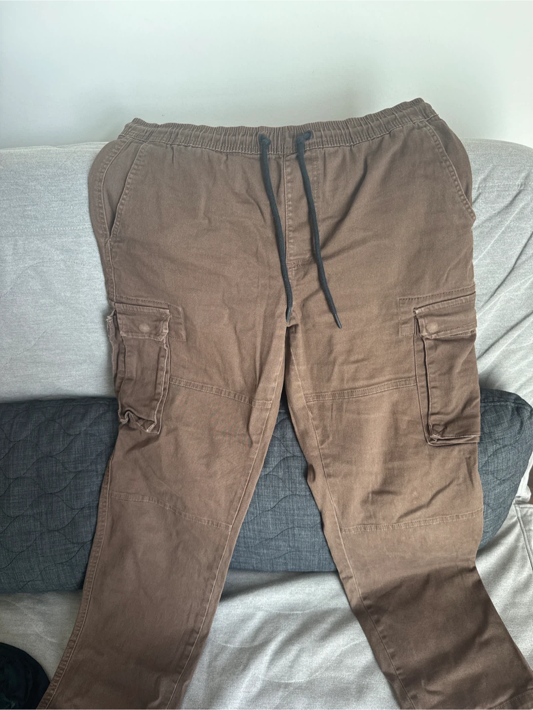 Bluenotes Brown Cargo Jogger Pants