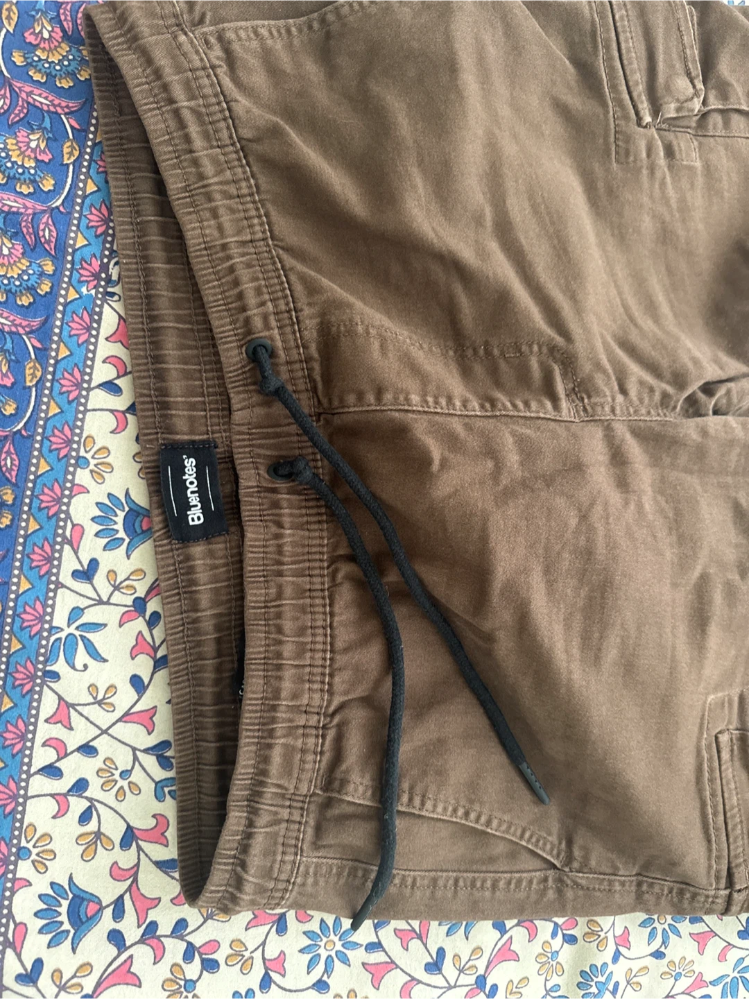 Bluenotes Brown Cargo Jogger Pants - photo 3