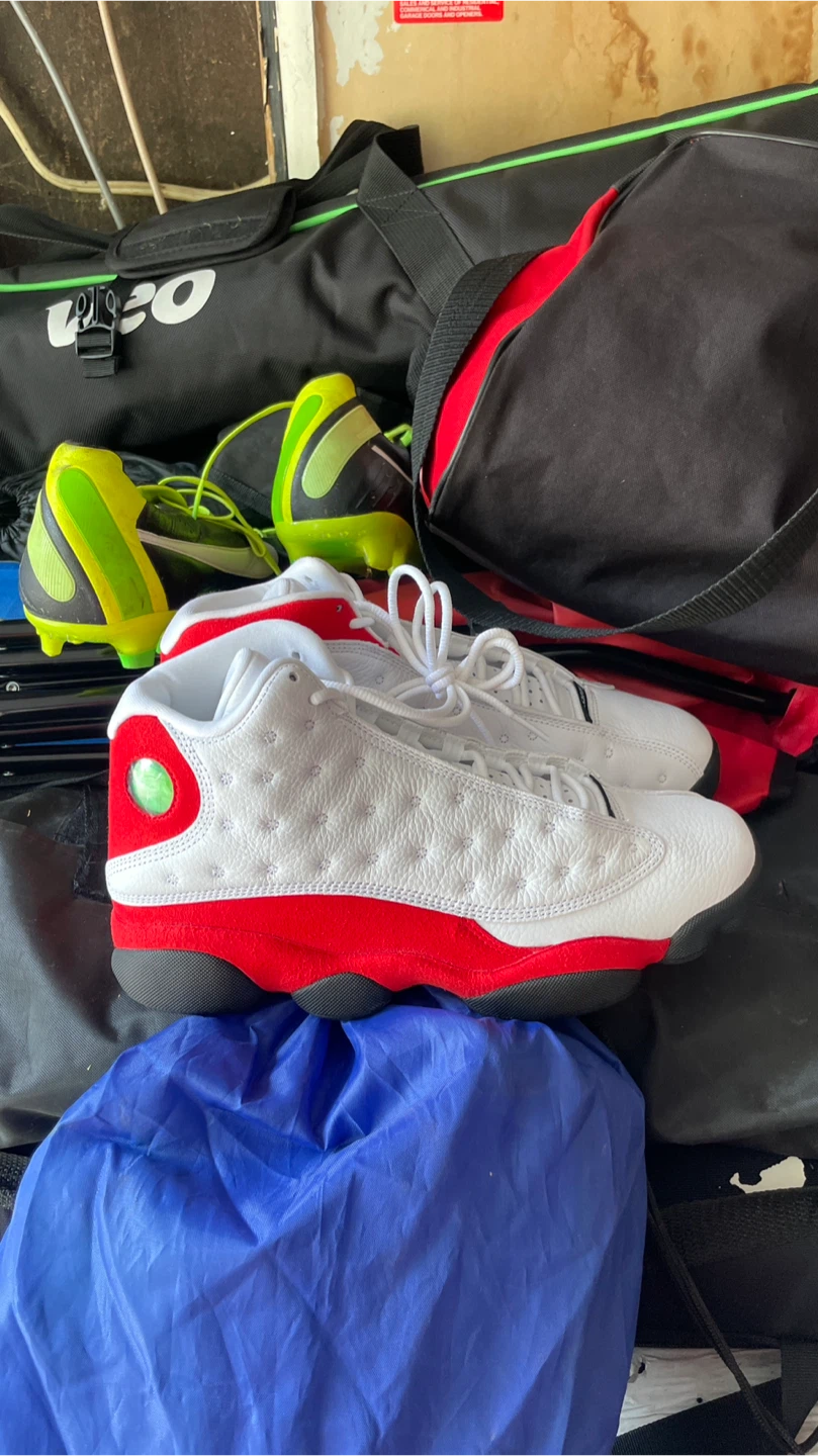 Jordan 13 Retro White Red