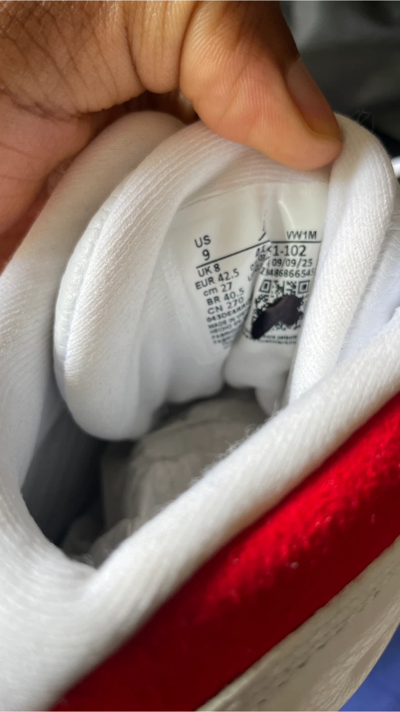 Jordan 13 Retro White Red - photo 5