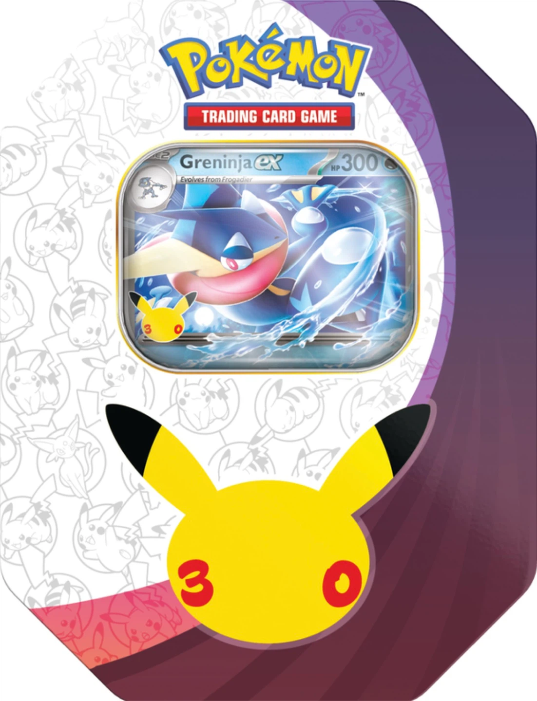 Pokémon TCG Greninja EX 30th Celebration Tin