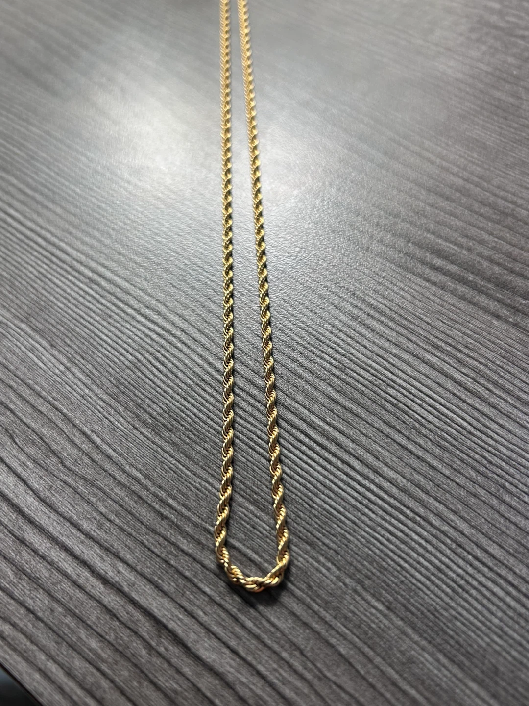 12/12 Studios Reel You In Rope Necklace 18k platted - photo 2