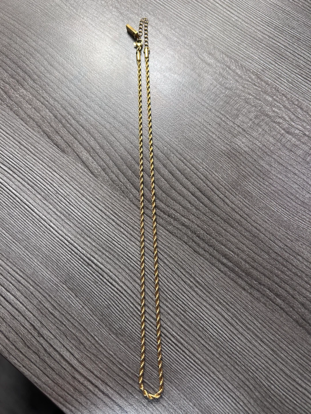 12/12 Studios Reel You In Rope Necklace 18k platted