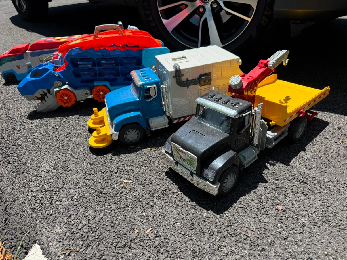 Paw Patrol & Other Toy Trucks Lot