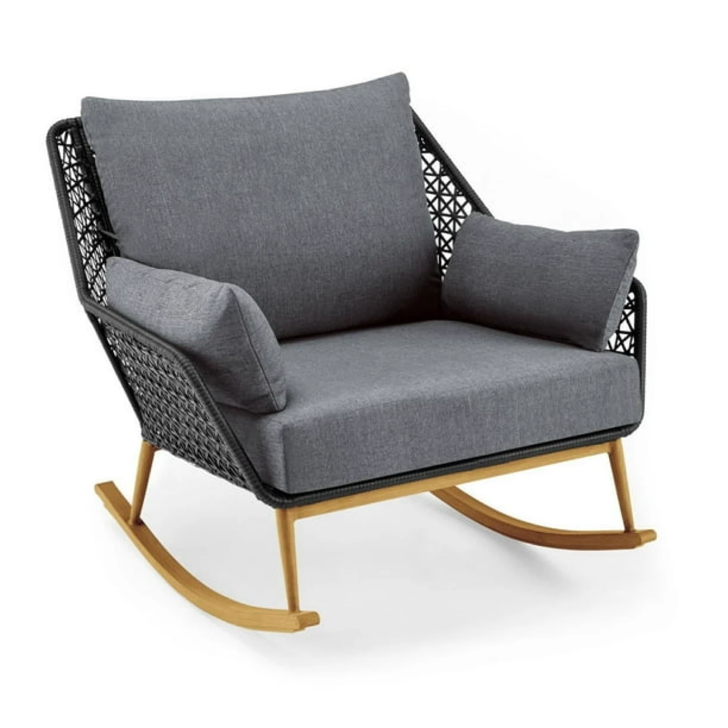 Grey Rocking Chair