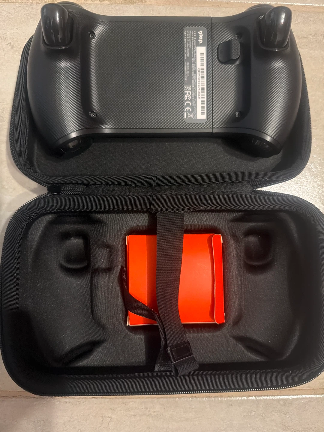 Black Gaming Controller with Carrying Case - photo 2
