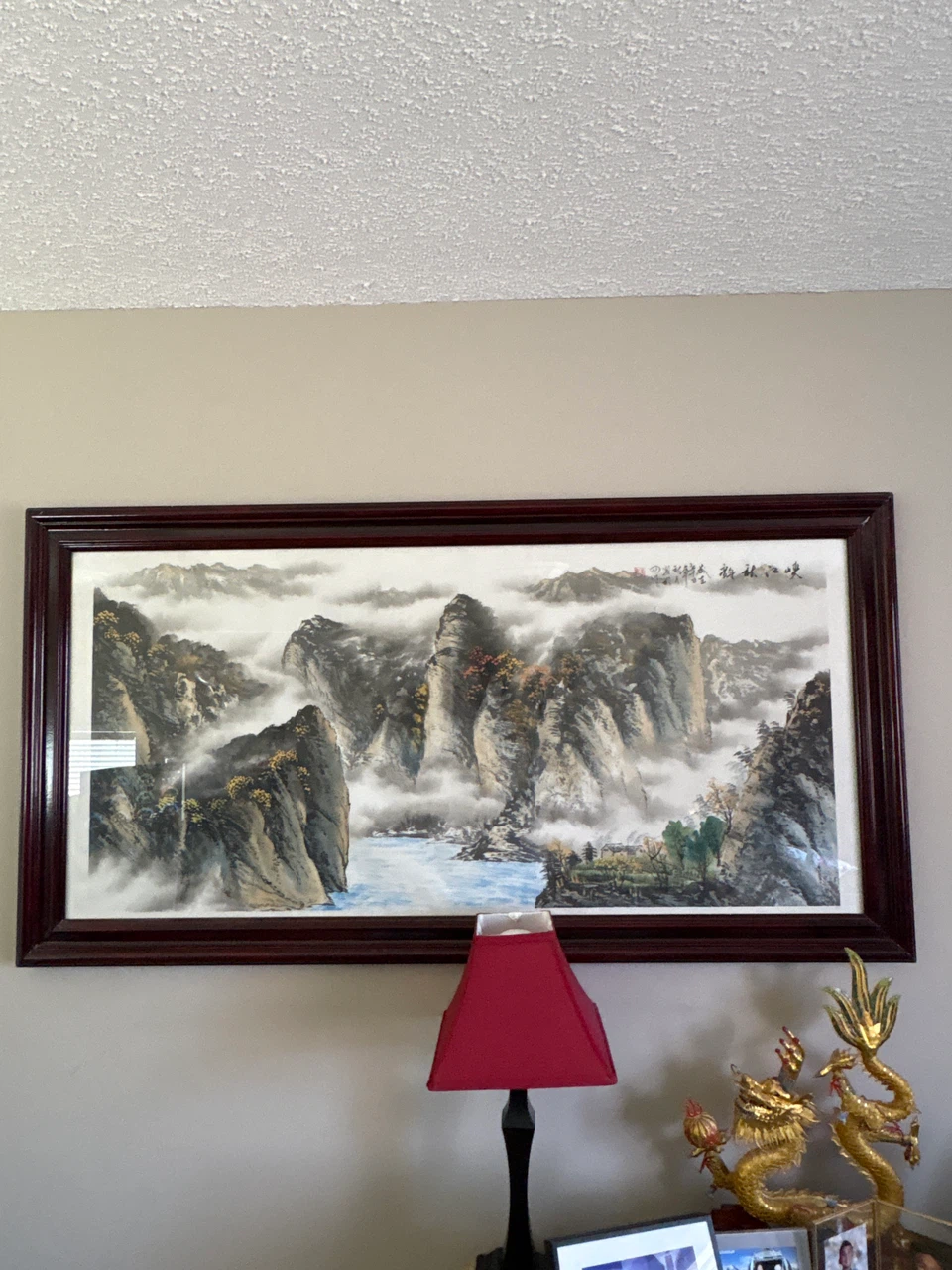 Framed Landscape Painting