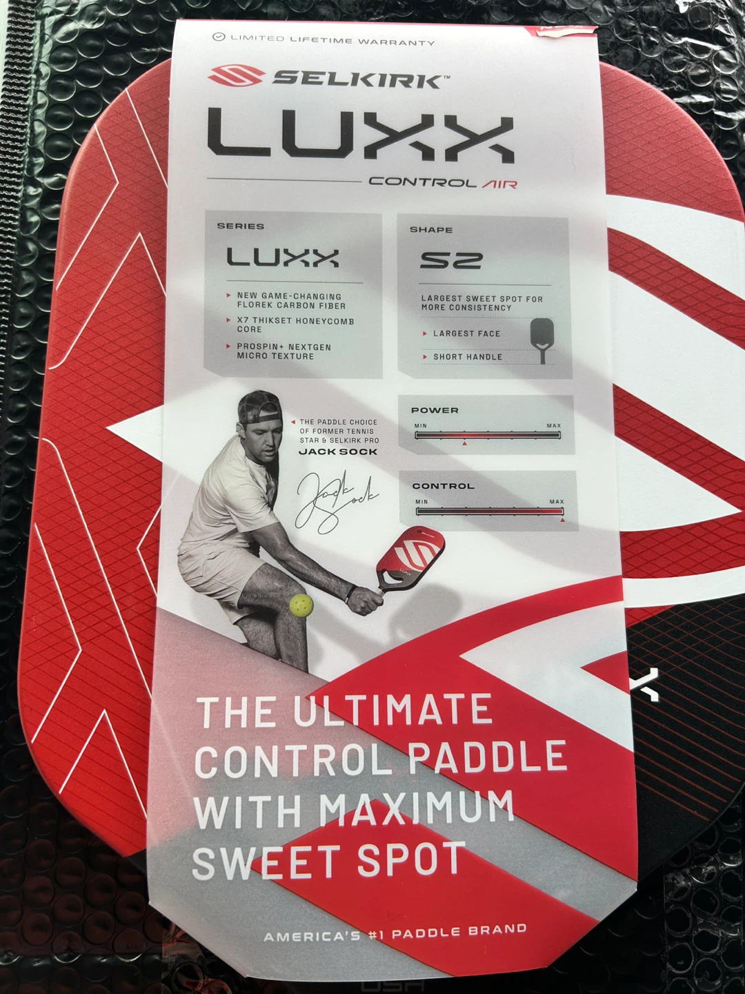 $249 - Selkirk Luxx Control Air S2 Pickleball Paddle - photo 2