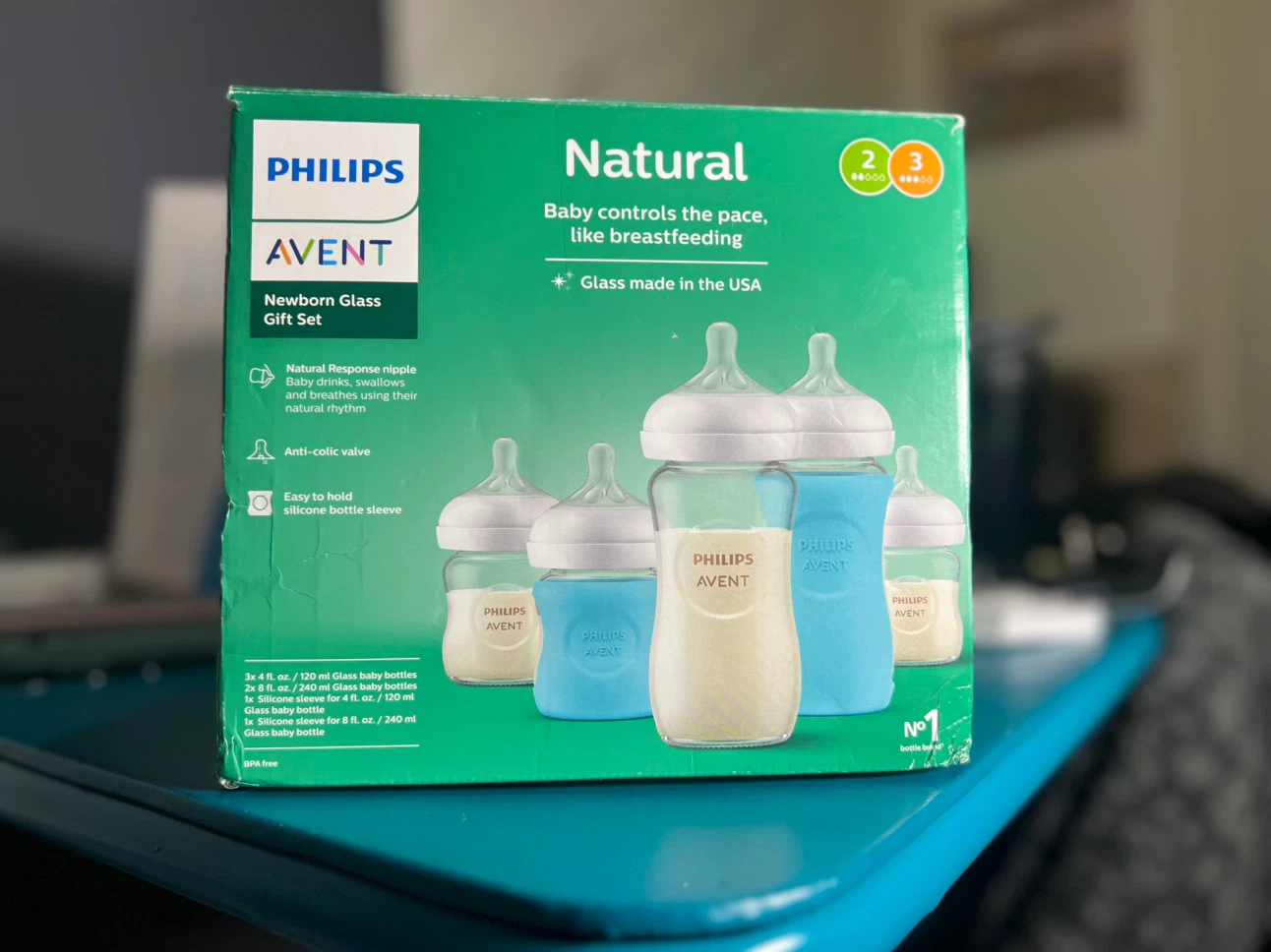 Philips Avent Newborn Glass Gift Set