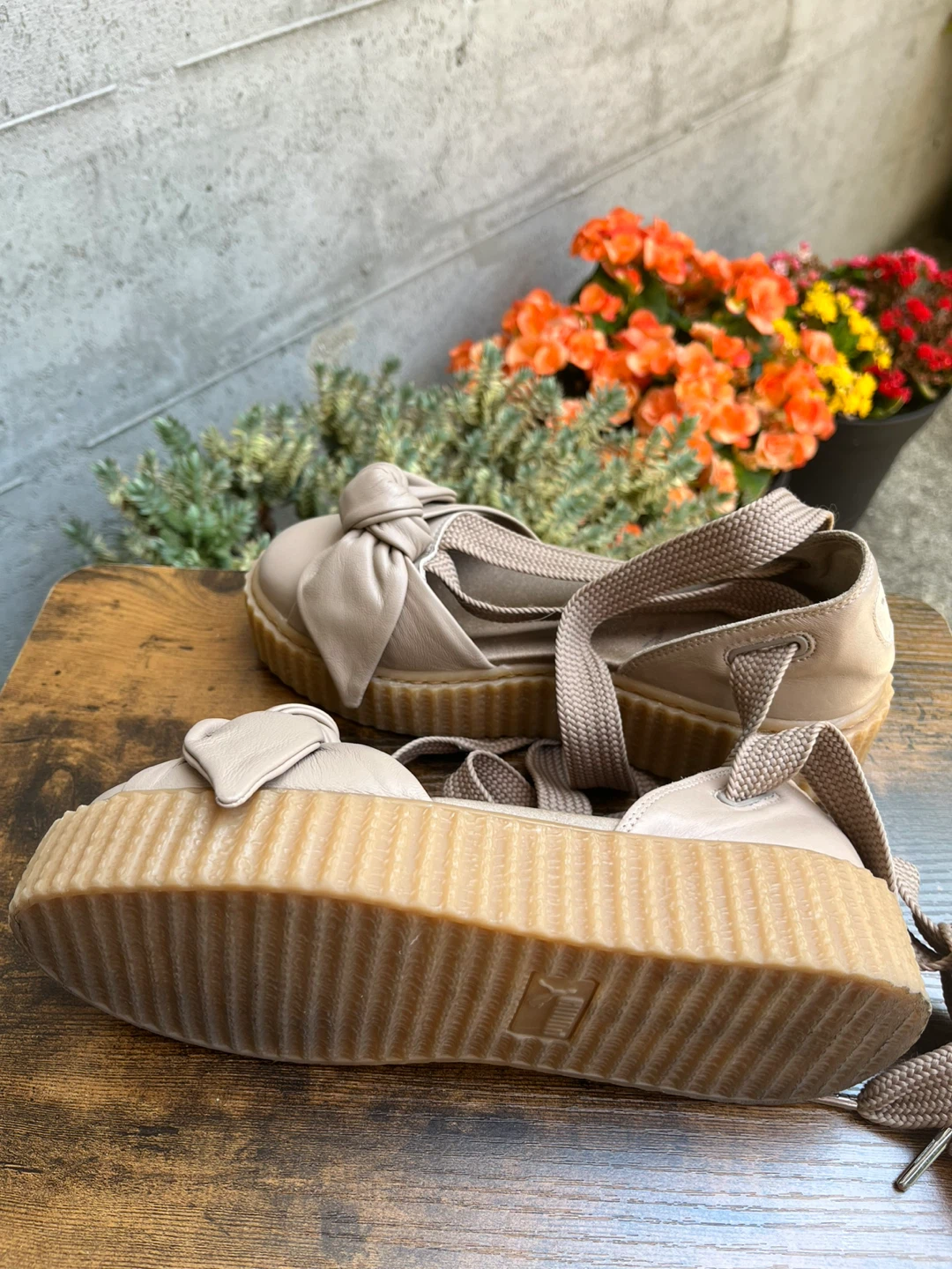 Puma x Fenty Creepers Beige Flats - photo 2
