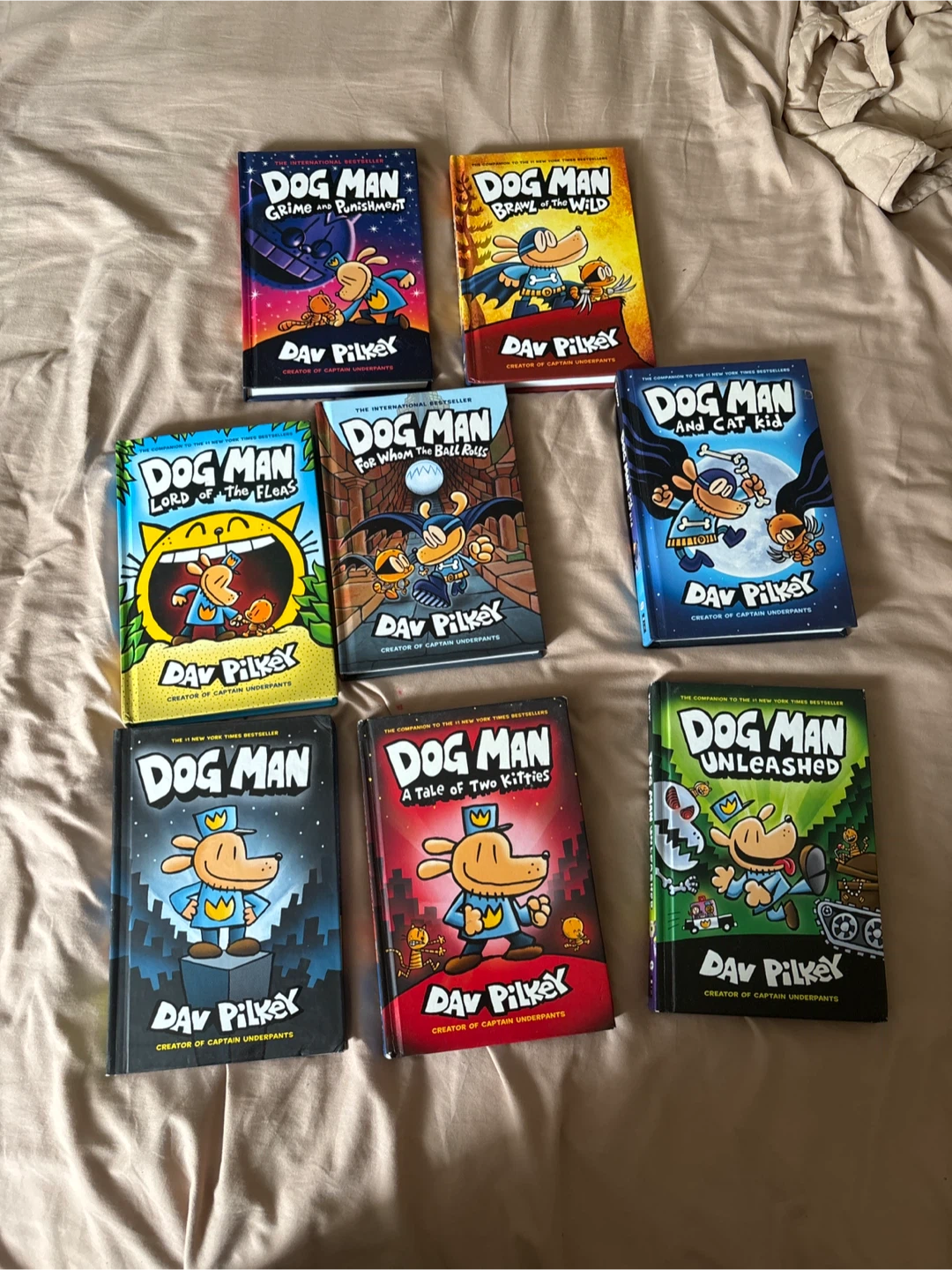 Dog Man Book Series by Dav Pilkey