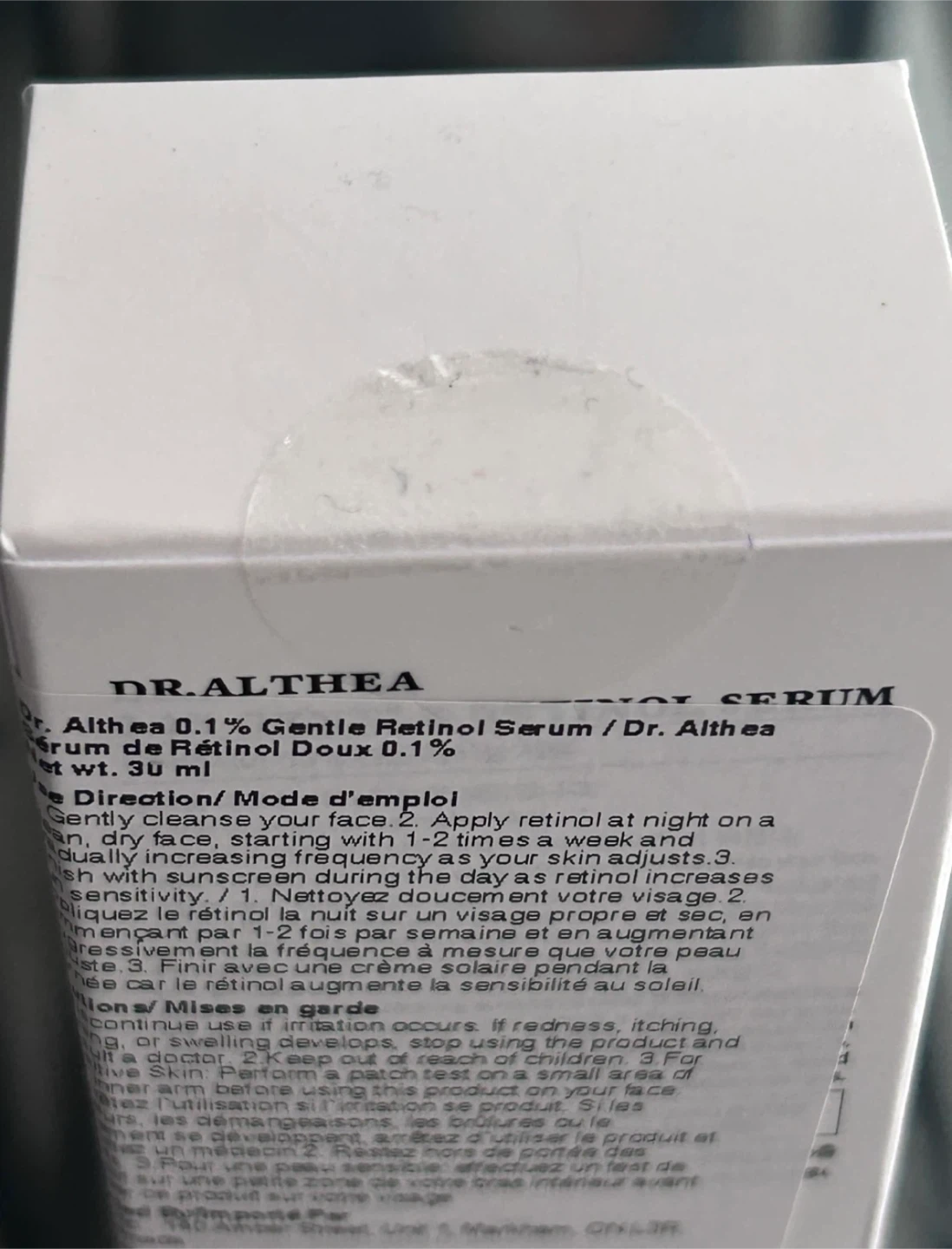 Dr. Althea 0.1% Gentle Retinol Serum - 30ml - photo 5