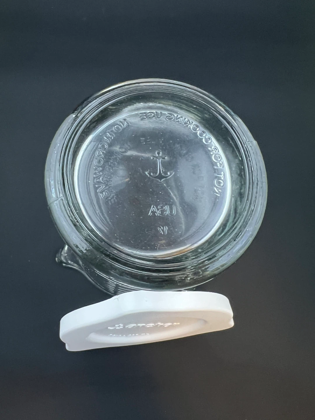 Vintage Anchor Hocking Triple-Pour Glass Measuring Cup - photo 4
