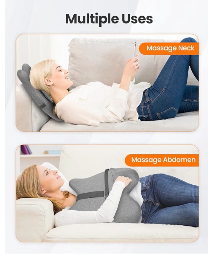 New Cili Heated Shiatsu Back Massage Cushion - photo 4