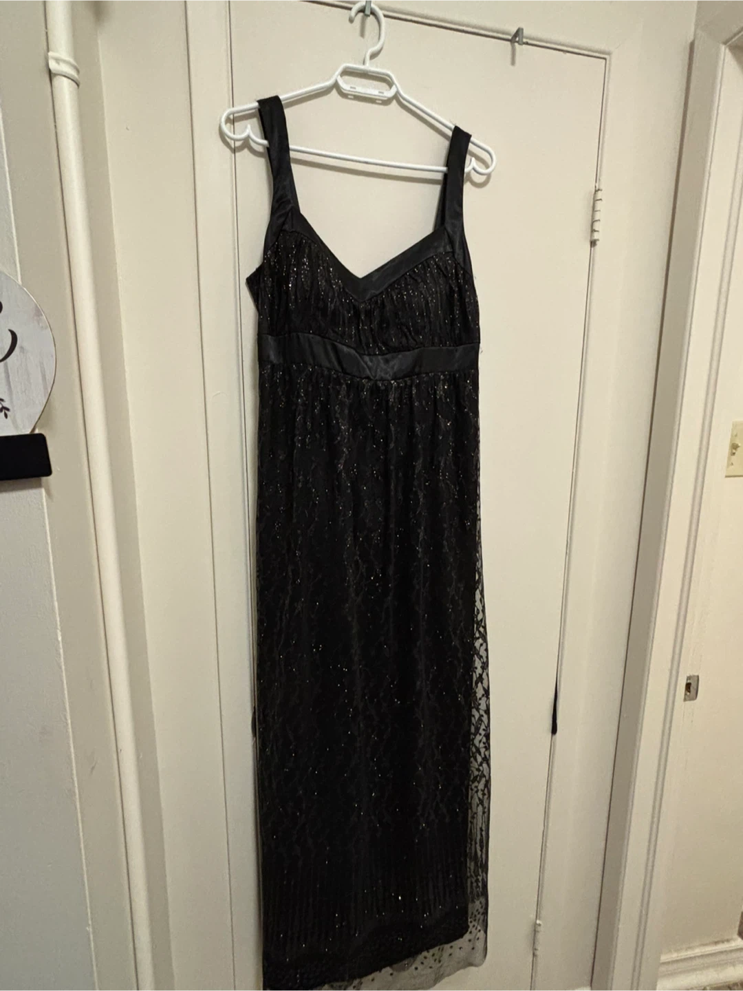 Black Sparkly Maxi Dress - photo 2