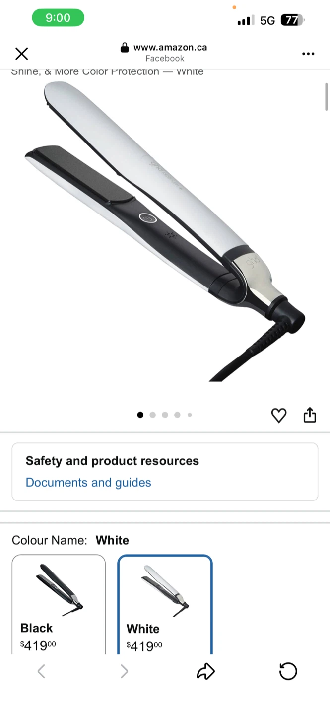 GHD Platinum+ Professional"  Styler Hair Straightener - photo 4