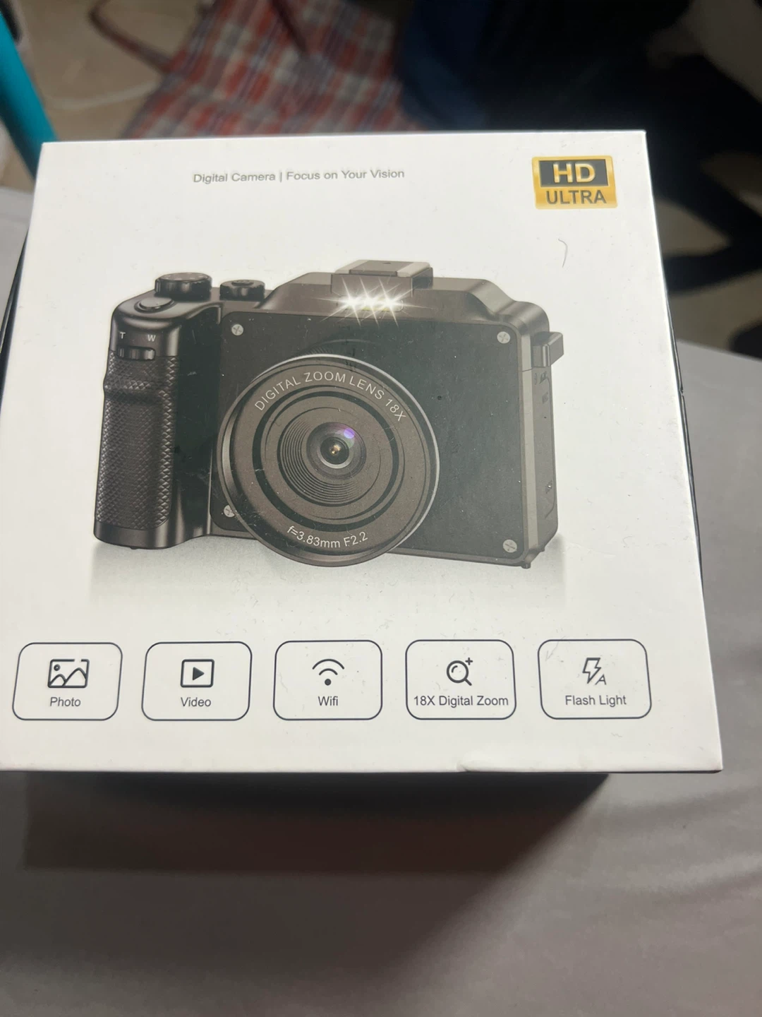 HD ULTRA Digital Camera with 18x Digital Zoom