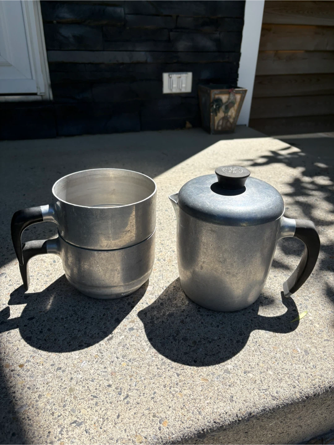 Vintage Wear-Ever Aluminum Coffee Percolator Pot