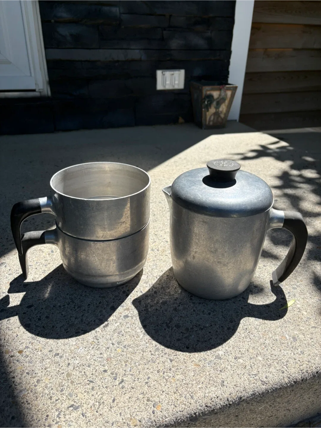 Vintage Wear-Ever Aluminum Coffee Percolator Pot