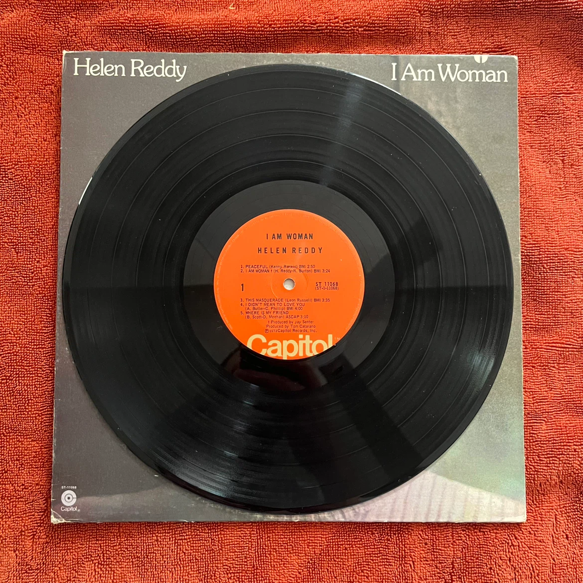 Helen Reddy I Am Woman Vinyl Record - photo 2