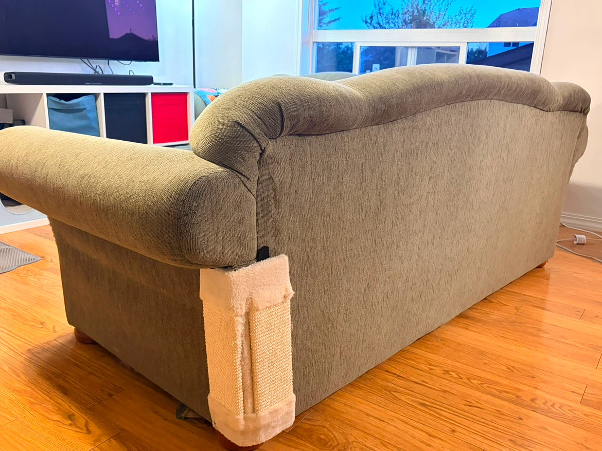 Loveseat Sofa in Sage Green - photo 2