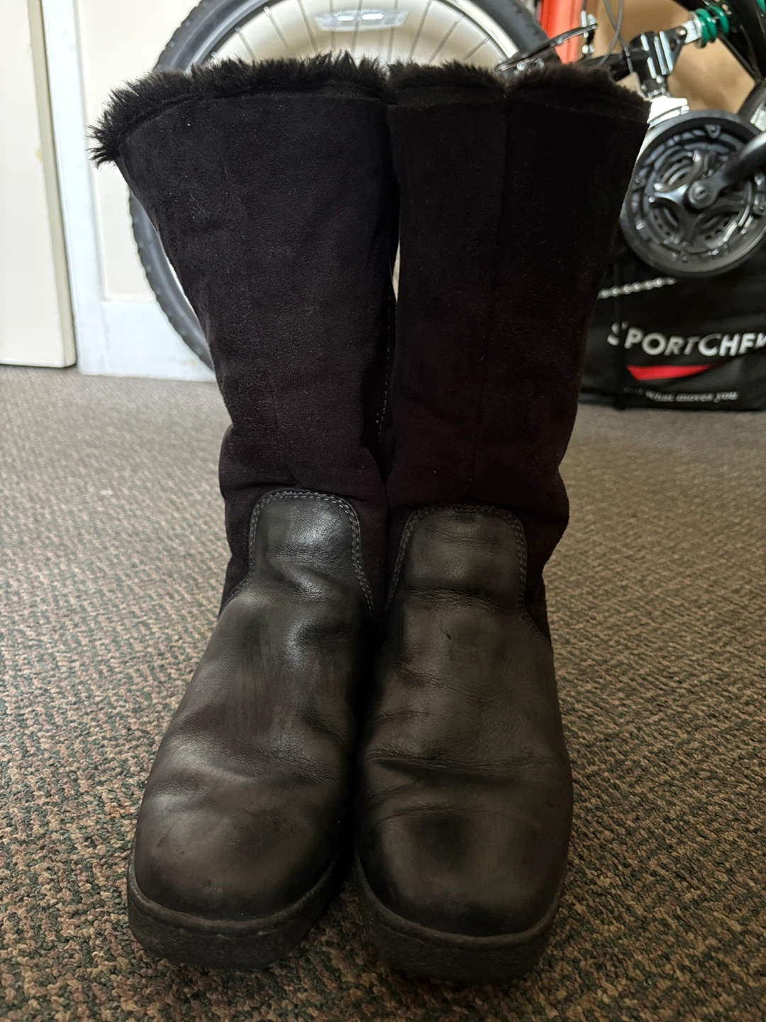 Denver Hayes Caprice Black Boots Size 7M - photo 2