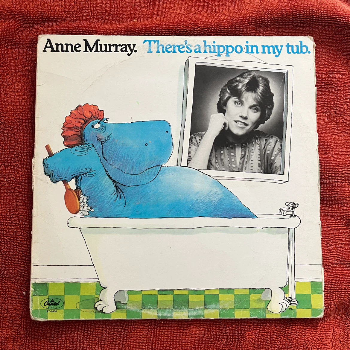 Anne Murray There's a Hippo in My Tub Vinyl Record