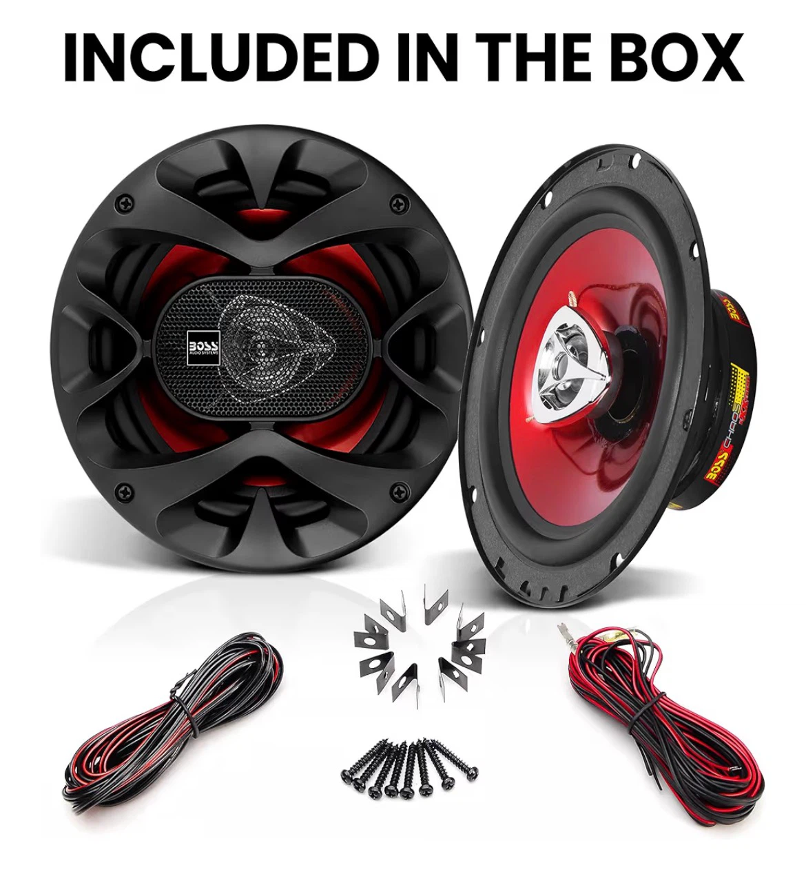 BOSS CH6520 6.5" 2-Way Full Range Speakers (Pair) - photo 4