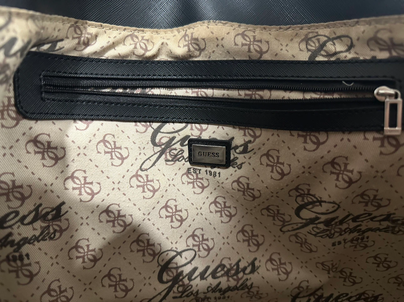 Black Guess Purse/ Tote Bag - photo 4
