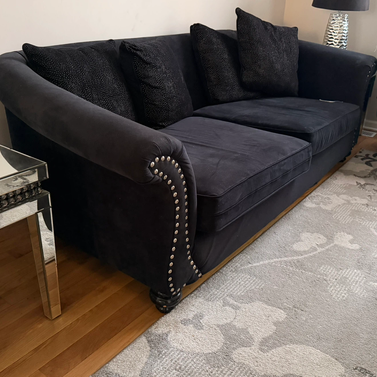 Black Living room coach