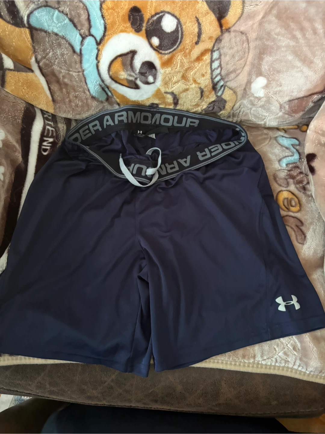 Under Armour Navy Blue Athletic Shorts