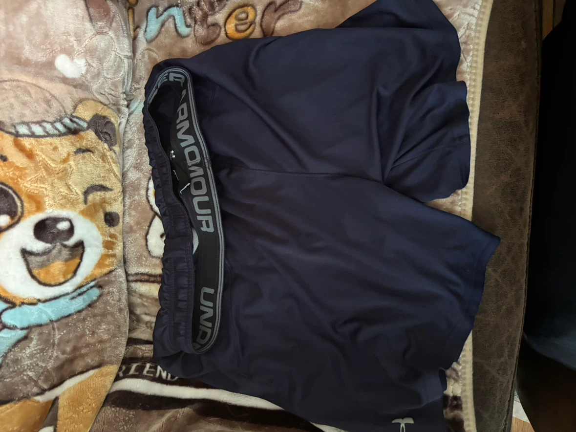 Under Armour Navy Blue Athletic Shorts - photo 2
