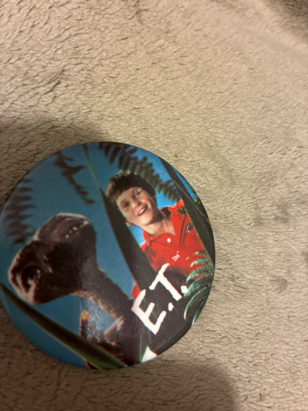 E.T. The Extra-Terrestrial Button Pin