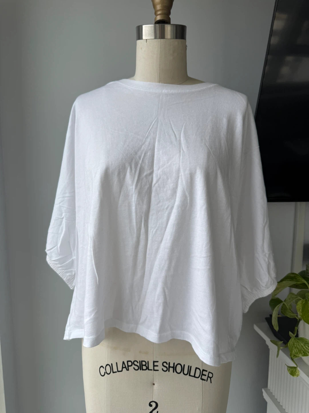 White Zara T-Shirt size large