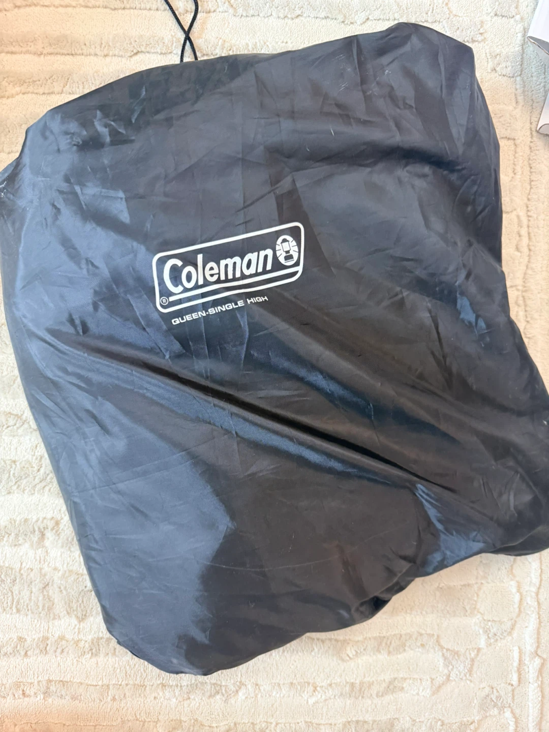 Coleman Queen-sized Single-High Air Mattress with Pump