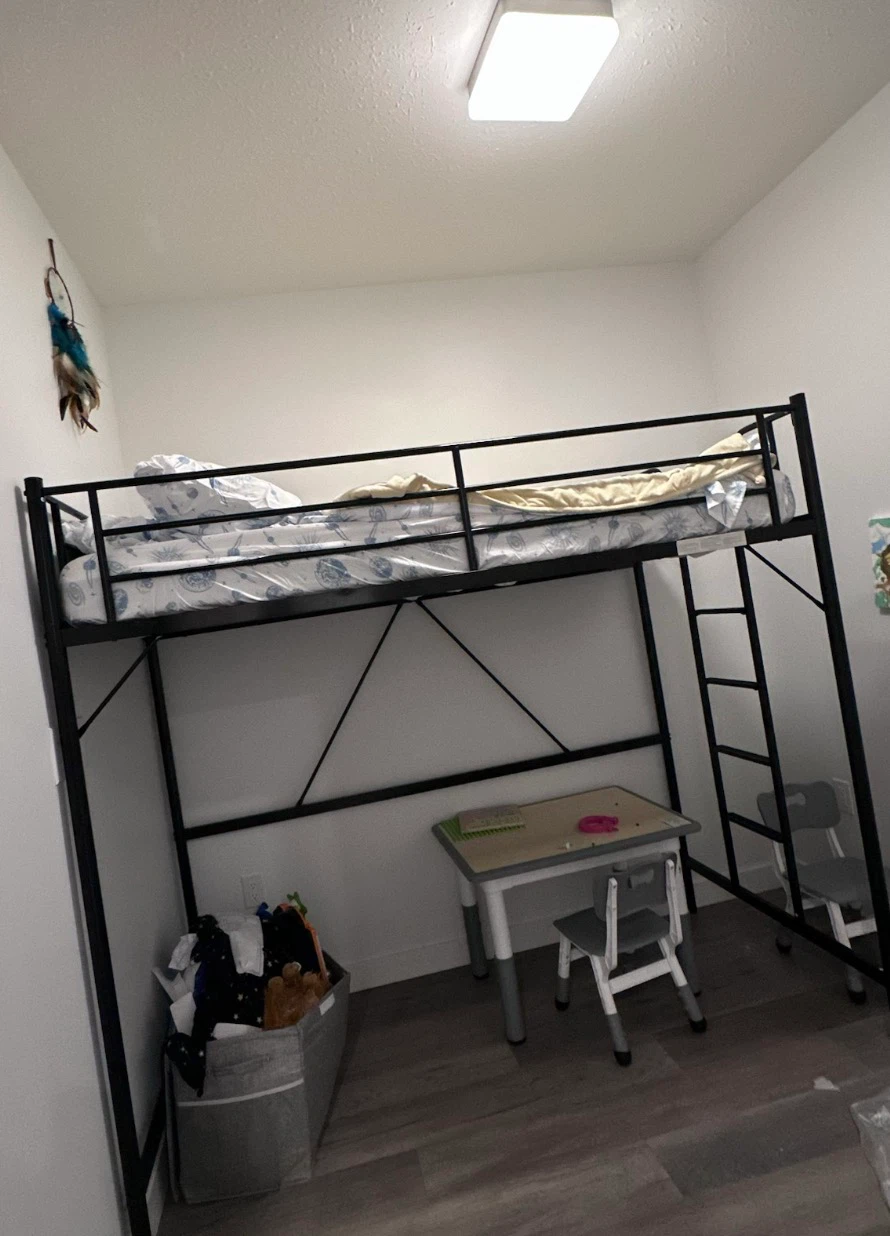 Loft bunk bed, no matter