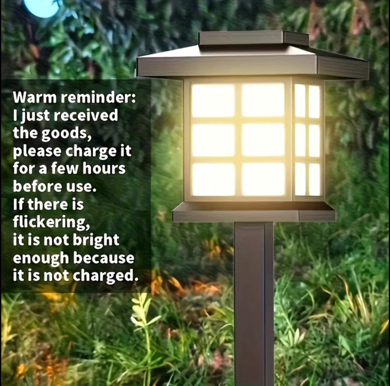 6 Pack Solar Pathway Lights（fair white） - photo 2