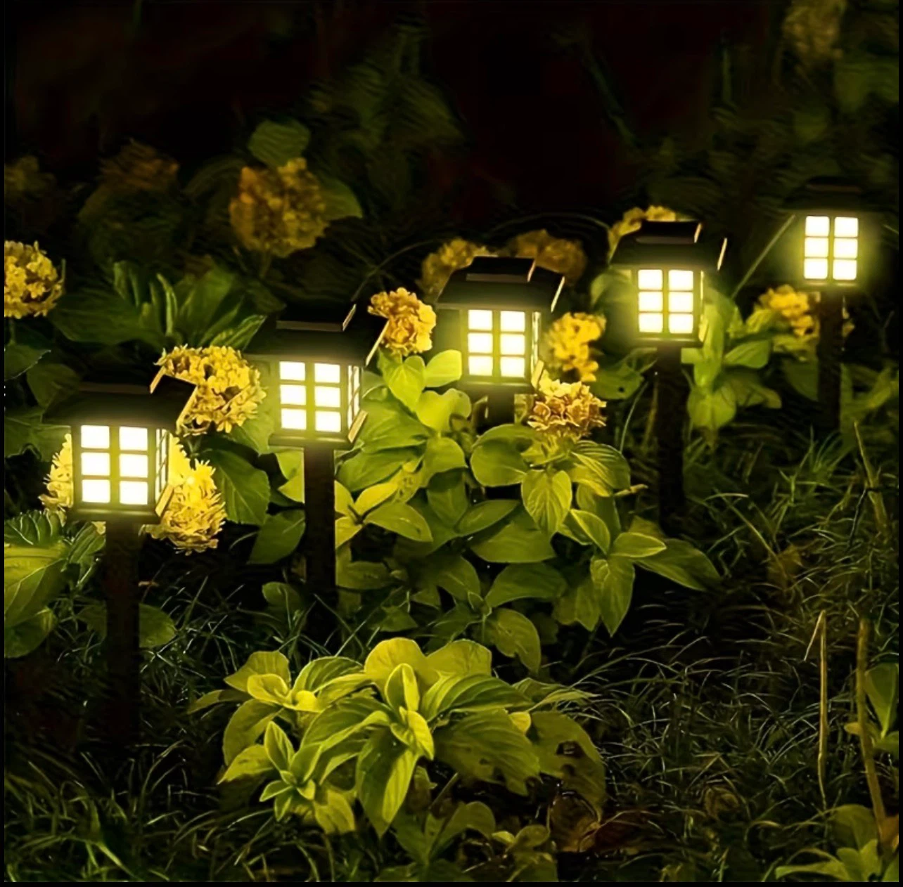 6 Pack Solar Pathway Lights（fair white） - photo 4