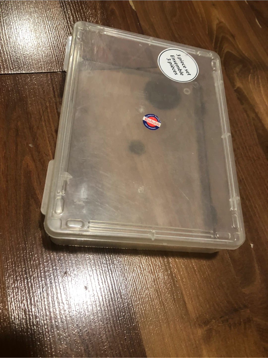 Clear Plastic Storage Container Set - photo 3