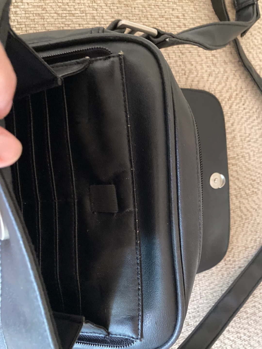 Leather Crossbody - photo 3