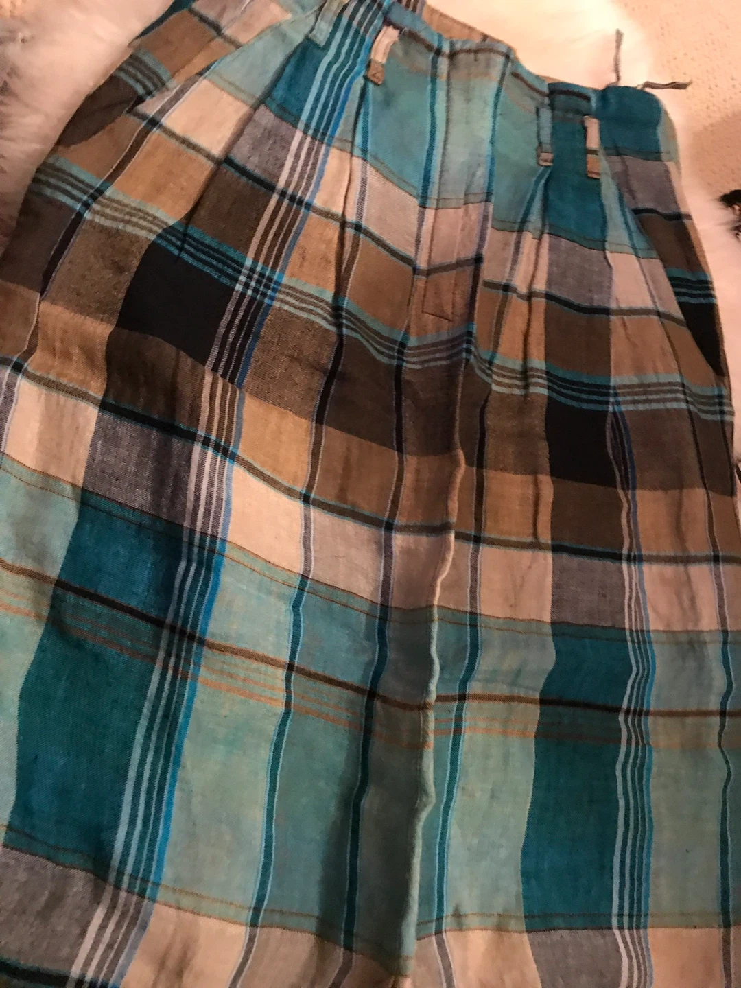 Women's Plaid midi skirt - photo 4
