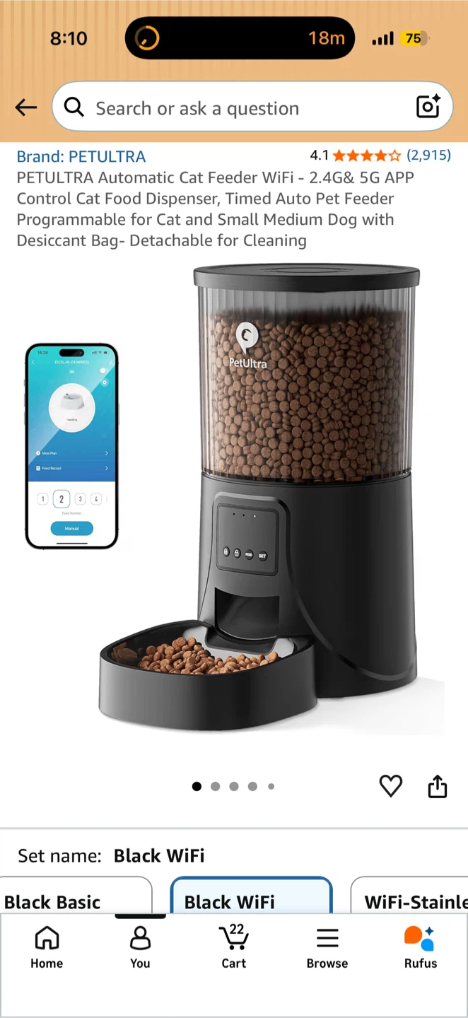 PetUltra Automatic Pet Feeder - photo 2