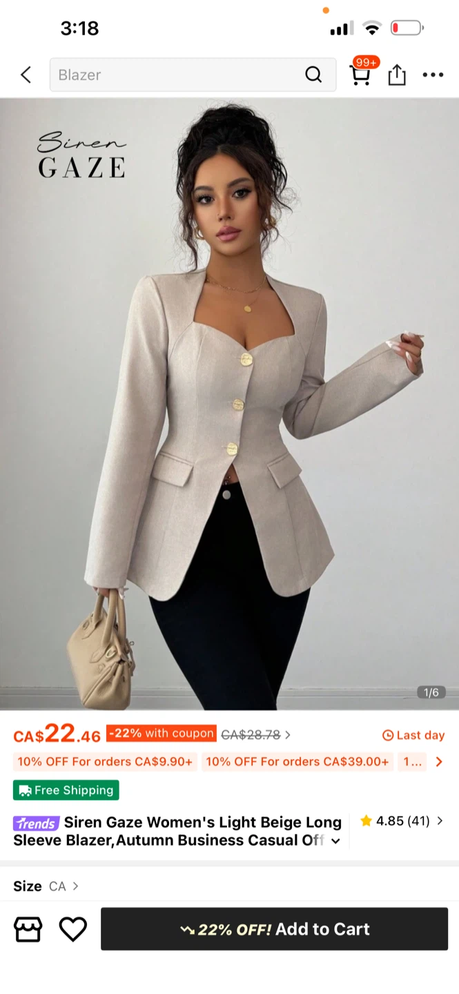 Mermaid blazer - photo 2