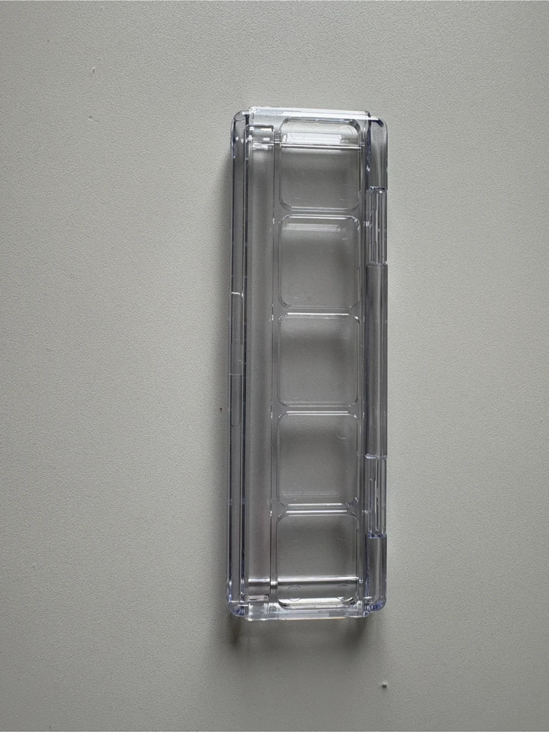 Clear Plastic Pill Organizer Case