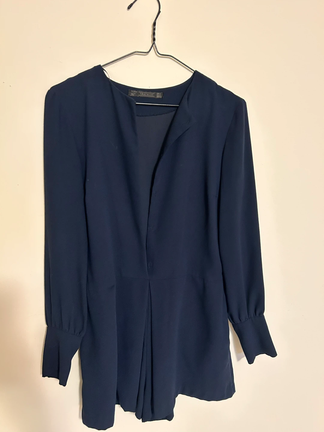 Zara Trafaluc Navy Blue dress