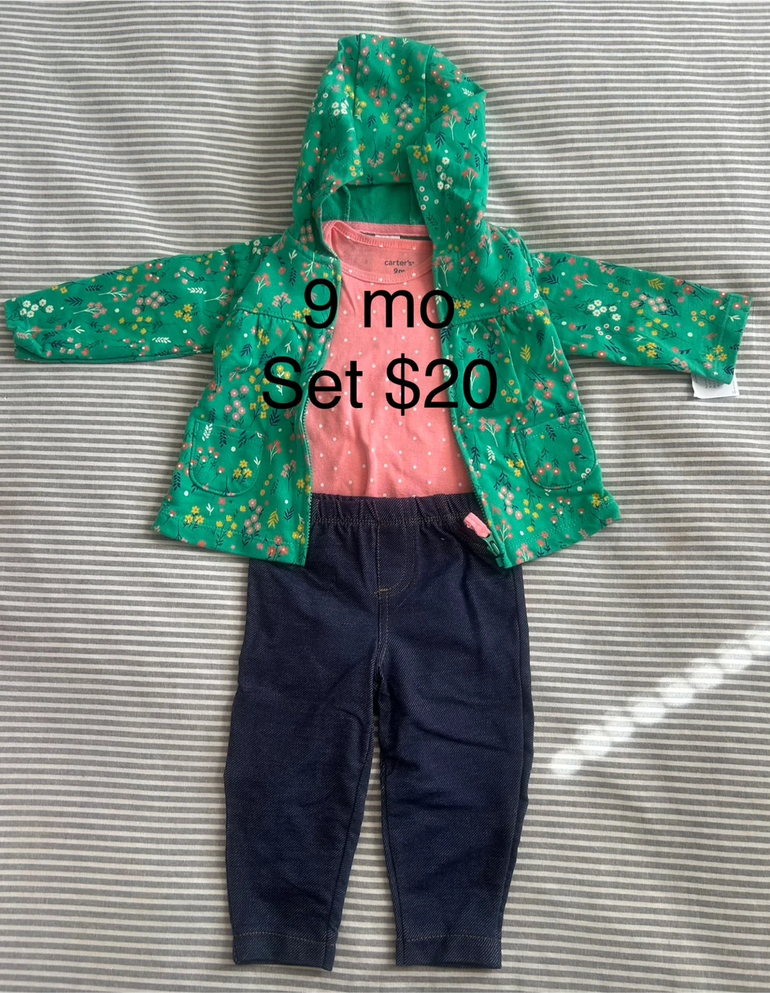Carter's Baby Girl Clothes Bundle - 18 Months