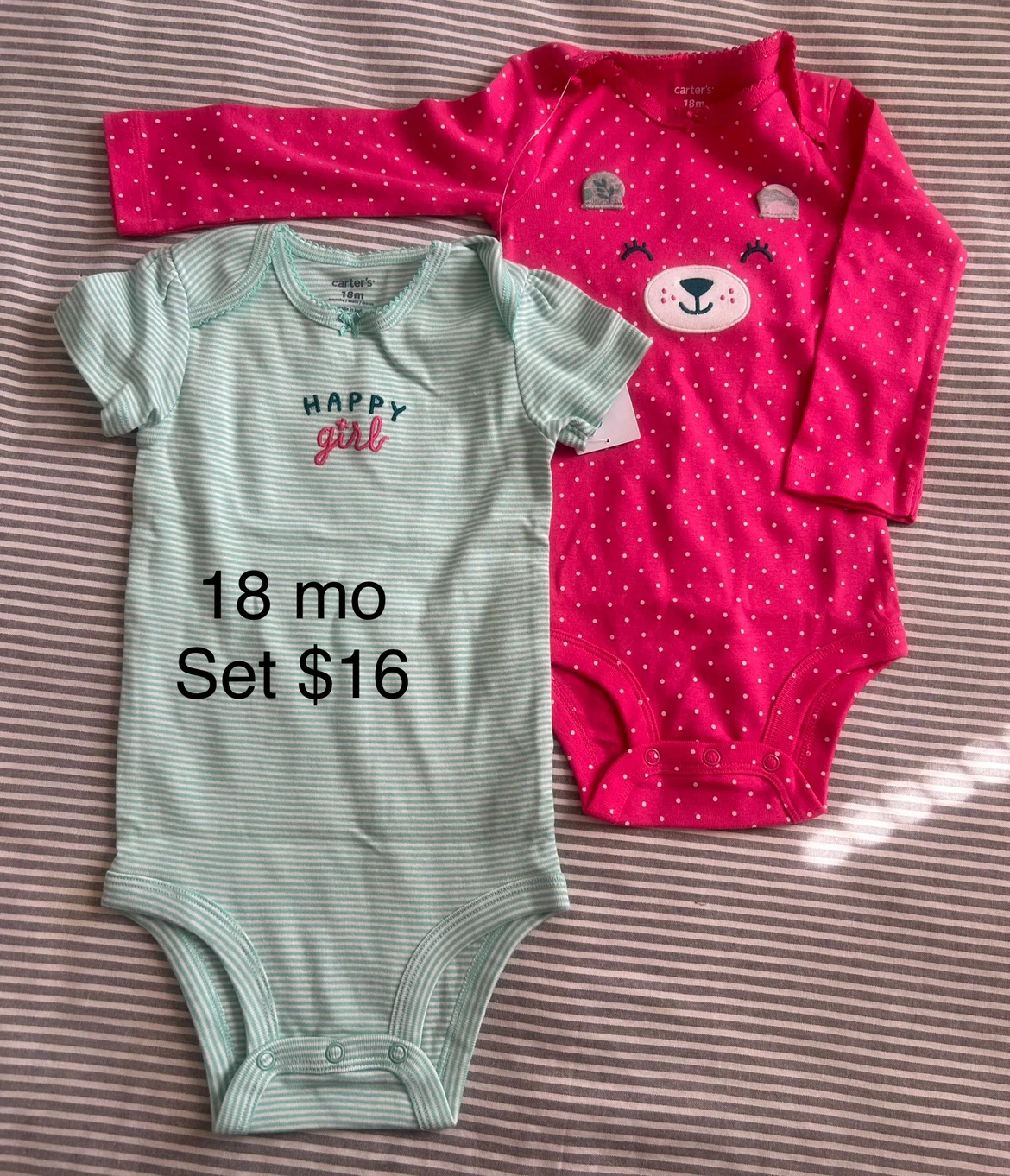 Carter's Baby Girl Clothes Bundle - 18 Months - photo 4