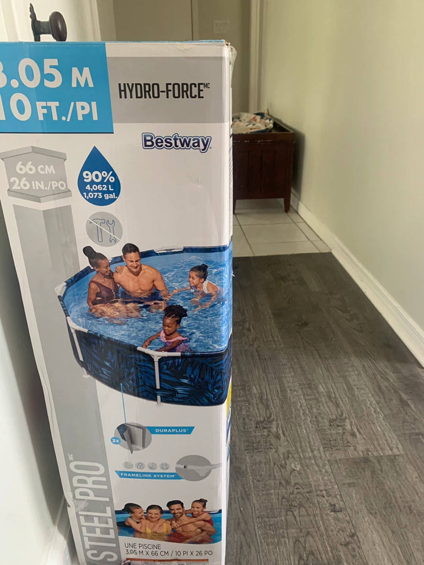 Bestway Hydro-Force Steel Pro Pool 3.05m x 0.66m