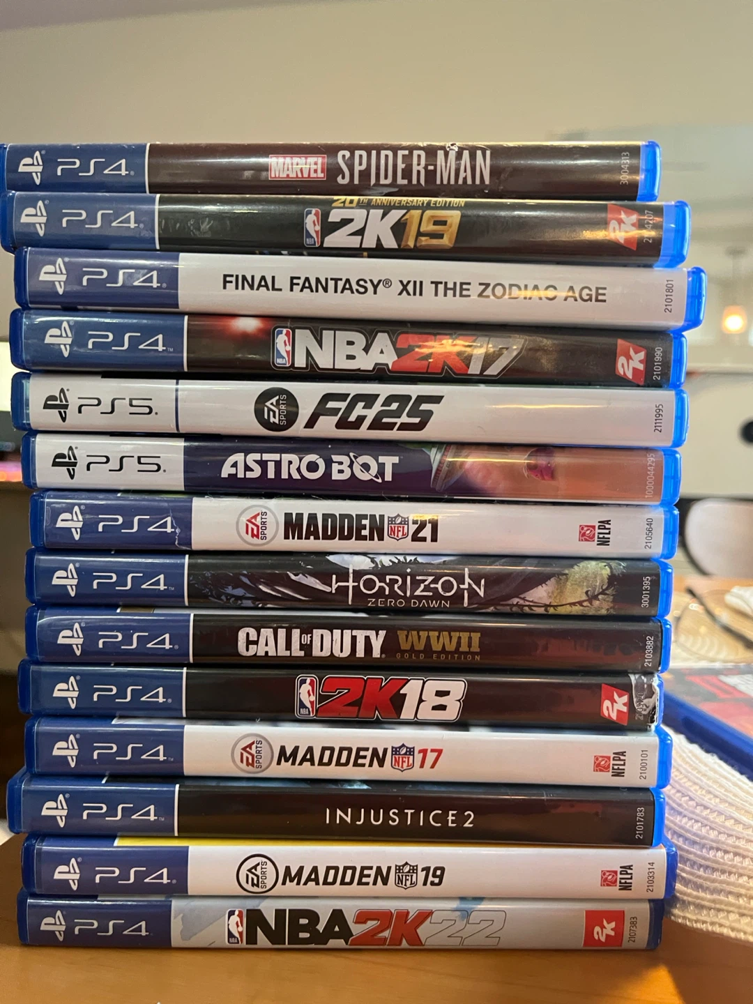 PS4 and ps5 games bundle